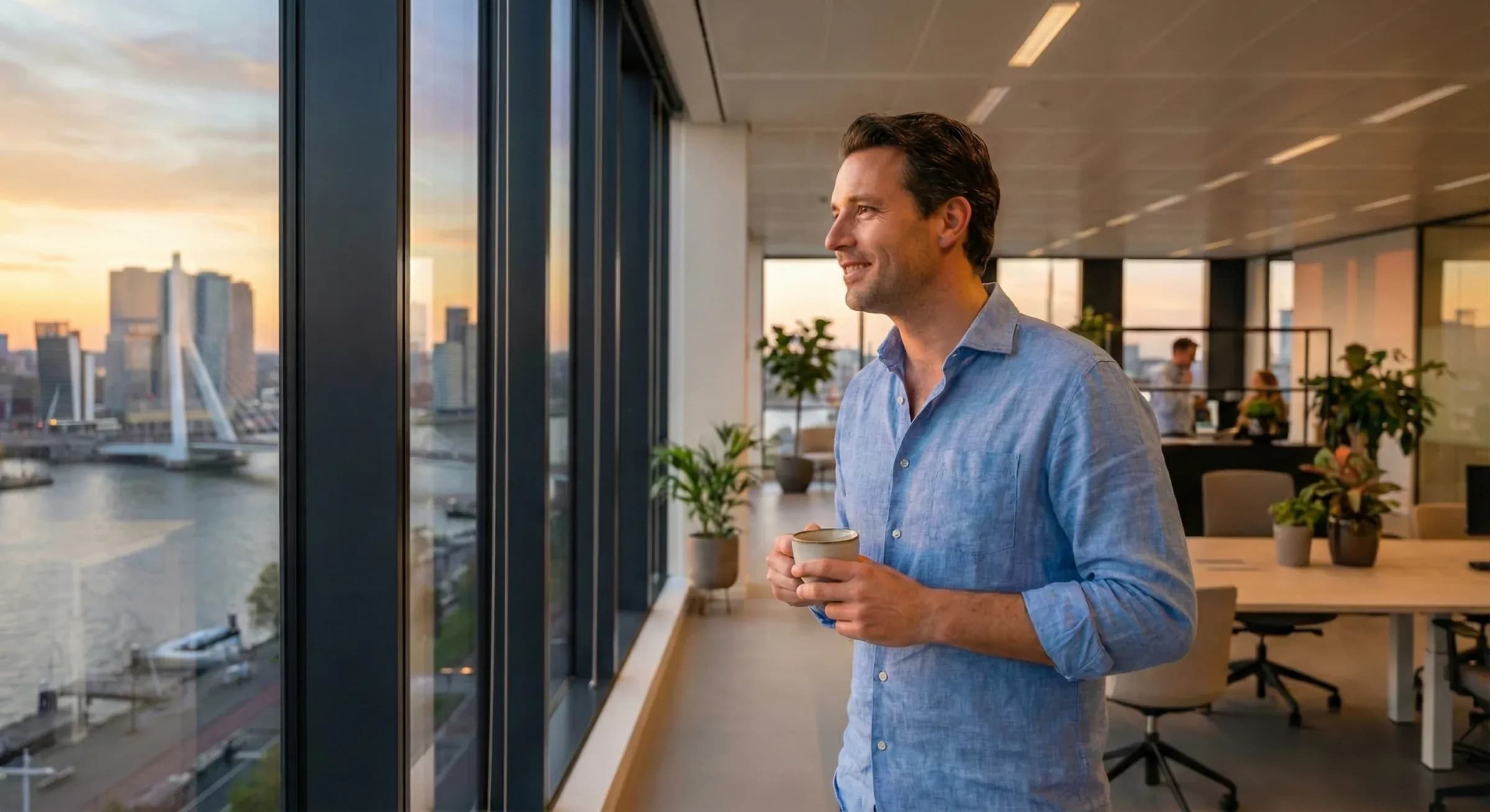 Calm and focused work environment